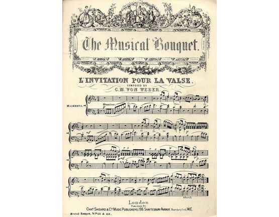 7842 | L'invitation pour La Valse - Musical Bouquet No's. 511 & 512