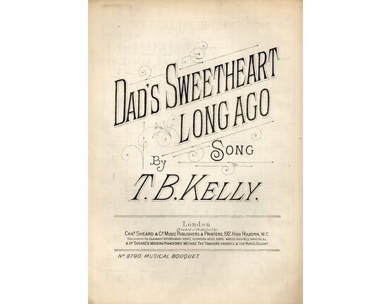 7843 | Dad's Sweetheart Long Ago - Song