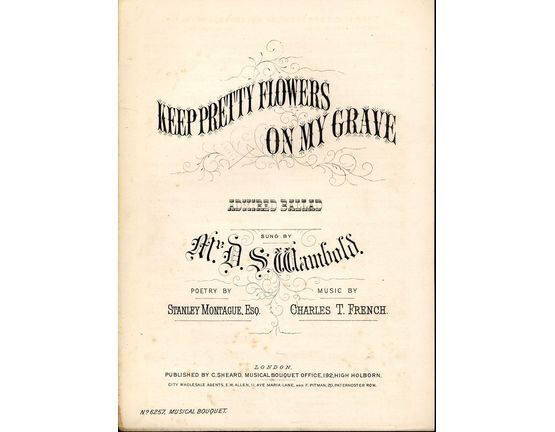 7845 | Keep Pretty Flowers on my Grave - Musical Bouquet No. 6257