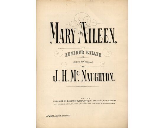 7845 | Mary Aileen - Admired Ballad
