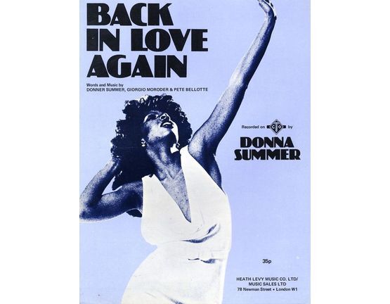 7849 | Back in Love Again - Recorded by Donna Summer
