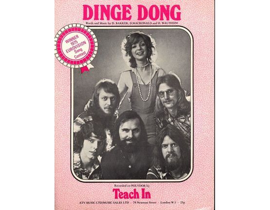 7849 | Dinge Dong - Featuring Teach In - The Winner of the Eurovision Song Contest 1975