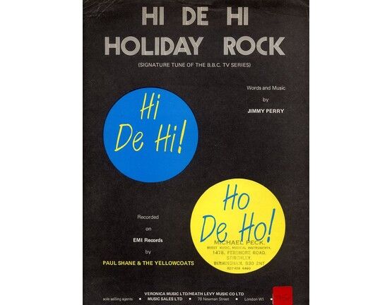 7849 | Hi De Hi Holiday Rock: signature tune from BBC TV Series