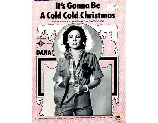 7849 | It's Gonna Be A Cold Cold Christmas - Dana
