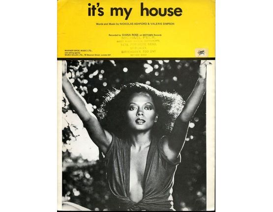 7849 | It's My House -  Diana Ross