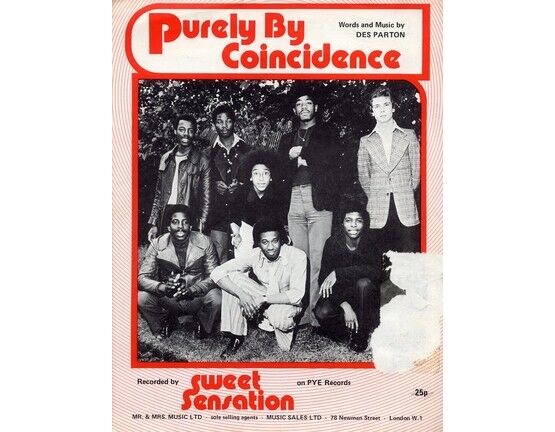 7849 | Purely By Coincidence - Song - Featuring Sweet Sensation