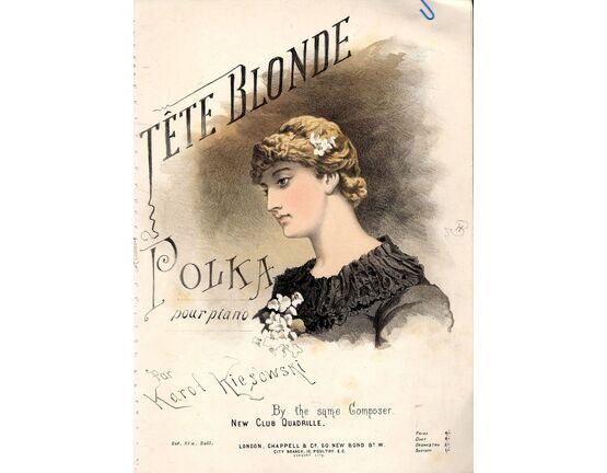 7857 | Tete Blonde - Polka for Piano