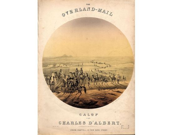 7857 | The Overland Mail - Galop for Piano Solo
