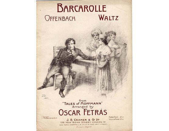 7862 | La Barcarolle - Waltz on Motifs from Offenbach's Opera "Les Contes D'Hoffman' - Op. 128