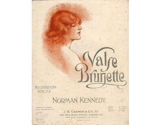 7862 | Valse Brunette - Hesitation Waltz for Piano
