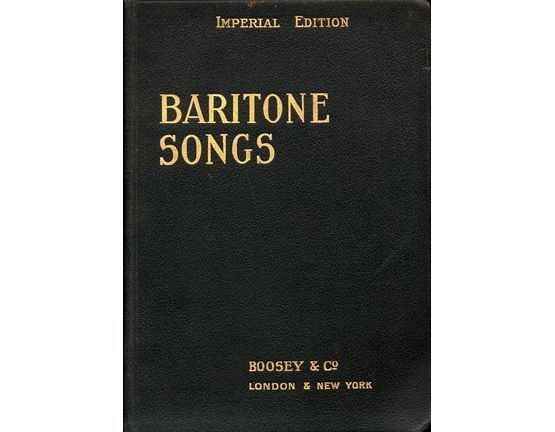 7863 | Baritone Songs - Imperial Edition - 193 pages - 51 songs