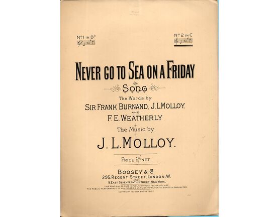 7863 | Never Go to Sea on a Friday - Song in the Key of C major
