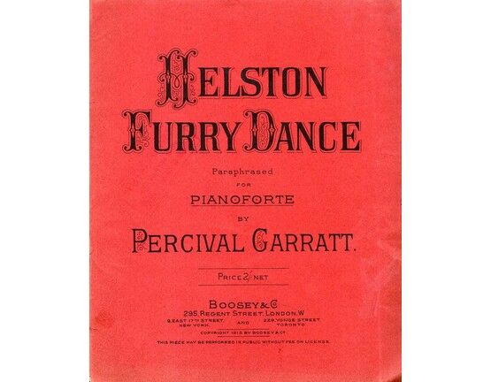 7864 | Helston Furry Dance - Paraphrased for Piano