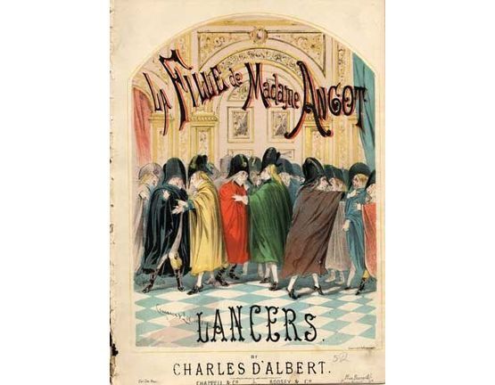 7864 | La Fille de Madame Angot - Lancers for Piano