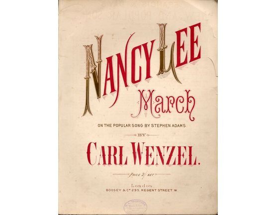 7864 | Nancy Lee - March on the Popular Song by Stephen Adams