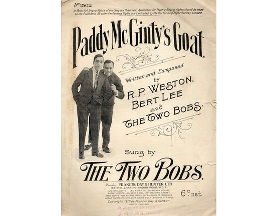 7867 | Paddy McGinty's Goat - Song featuring The Two Bobs