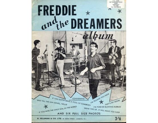 7871 | Freddie & the Dreamers Album - For Vocal, Piano or Guitar