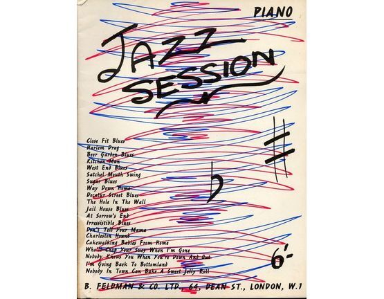 7871 | Jazz Session - For Piano with lyrics