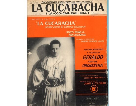 7872 | La Cucaracha (La coo cah rah cha) - Song - Featuring Don Alvarado