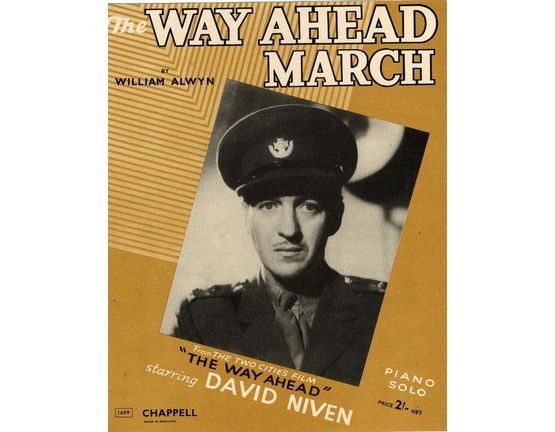 7872 | The Way Ahead March - For Piano Solo - From The Two Cities Film "The Way Ahead" starring David Niven