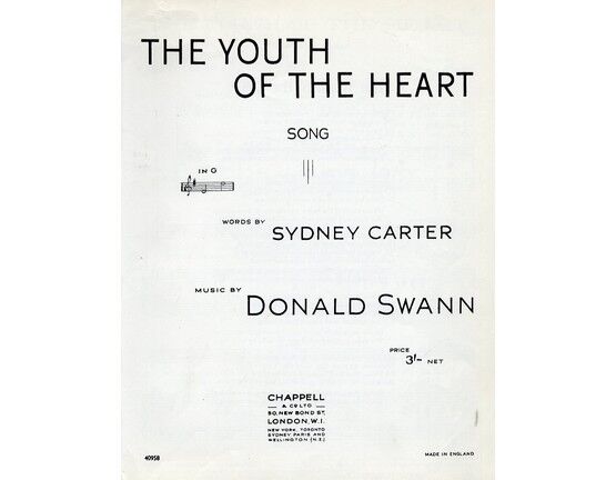 7872 | The Youth Of Your Heart - Song in G Major - No. 40958