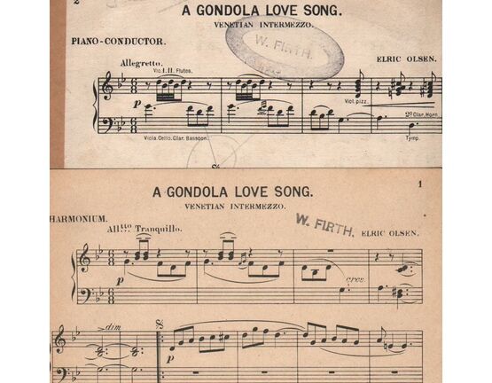 7881 | A Gondola Love Song - Venetian Intermezzo