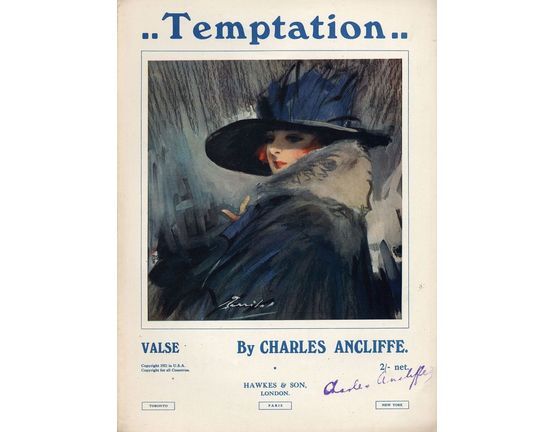 7881 | Temptation - Valse for Piano Solo
