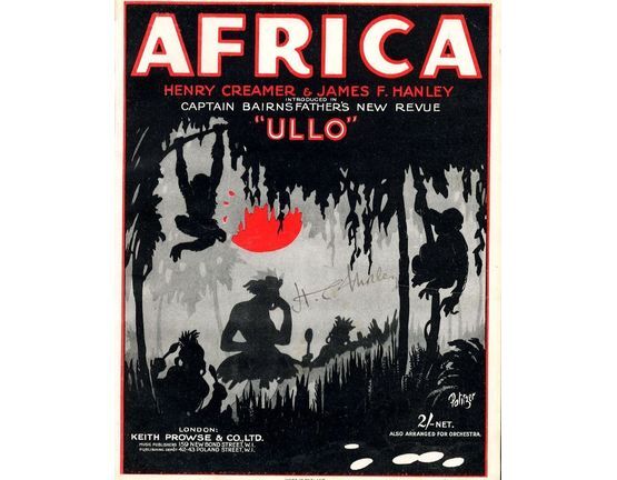7883 | Africa - Introduced in Captain Bairnsfather's New Revue "Ullo"