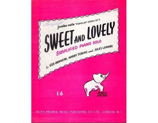 7883 | Sweet and Lovely - Easy arrangement