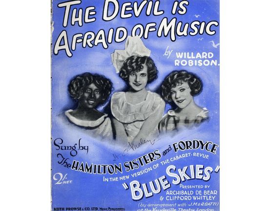 7883 | The Devil is Afraid of Music - The Hamilton Sisters and Fordyce in "Blue Skies"