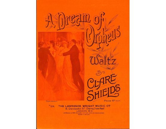 7885 | A Dream of Orpheus - Waltz for Piano Solo - Lawrence Wright Edition No. 109