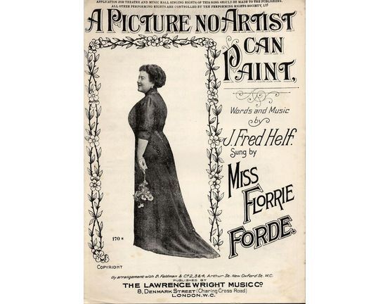 7885 | A picture no artist can paint  - featuring Florrie Forde