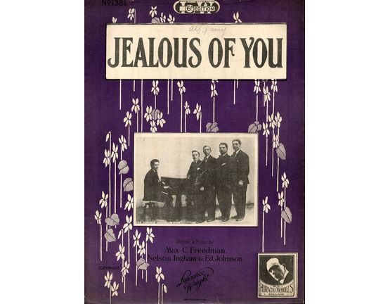 7885 | Jealous of You - Song - Featuring The Horatio Nicholls Five