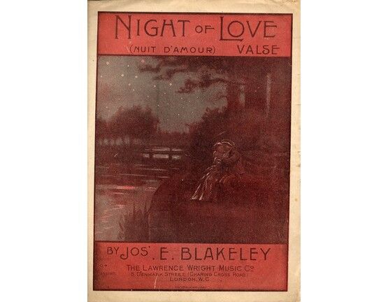 7885 | Night of Love (Nuit d'amour) Valse for Piano