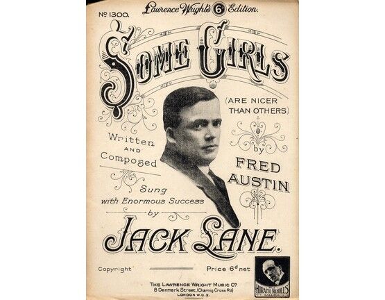 7885 | Some Girls (are nicer than others) - No. 1300 - Featuring Jack Sane