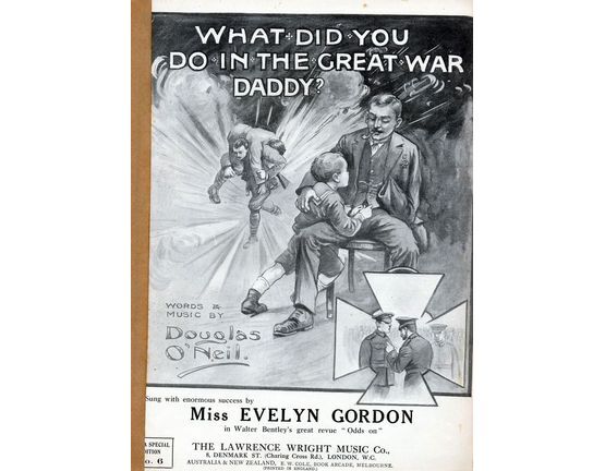 7885 | What Did You Do in the Great War Daddy?