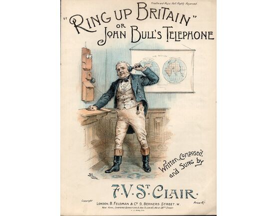 7888 | "Ring up Britain" or John Bull's Telephone - Song