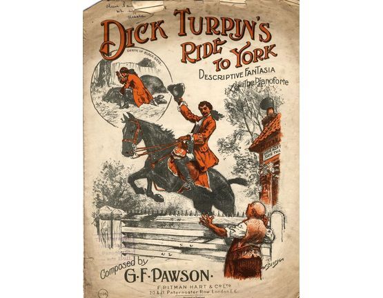 7893 | Dick Turpin's Ride to York - Descriptive Fantasia for The Pianoforte