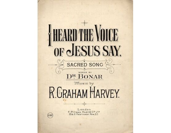7893 | I Heard the Voice of Jesus Say - Sacred Song