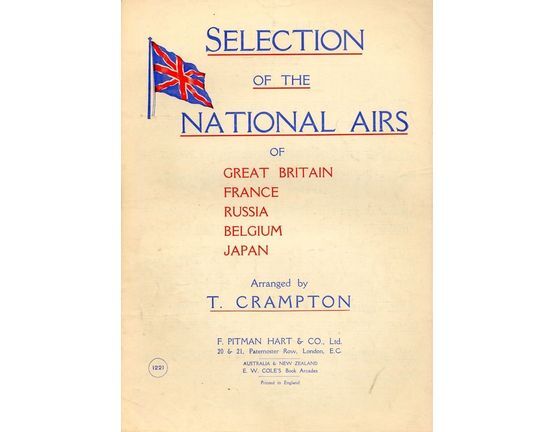 7893 | Selection of the National Airs of Great Britain, France, Russia, Belgium and Japan