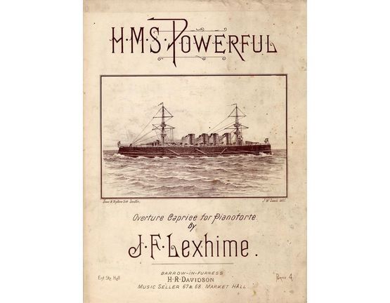 7899 | H. M. S. Powerful - Overture Caprice for Pianoforte