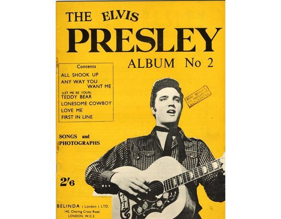 7906 | The Elvis Presley Album of Juke Box Favourites No. 2 - Songs and Photographs
