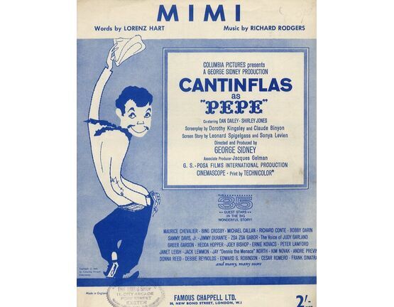 7910 | Mimi - Song from the Film "Pepe" - Featuring Cantinflas