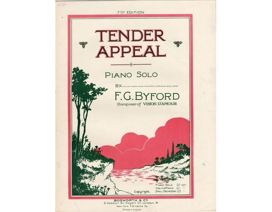 7914 | Tender Appeal - Piano Solo - 7th Edition