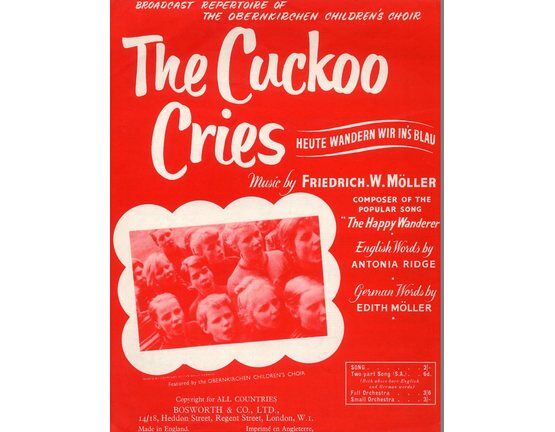 7914 | The Cuckoo Cries - (Heute Wandern Wir ins Blau) - Featuring the Obernkirchen Children's Choir