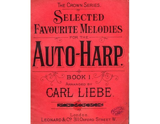 7917 | Selected Favourite Melodies for the Auto-Harp - Book 1 - The Crown Series