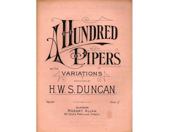 7923 | A Hundred Pipers - With Variations