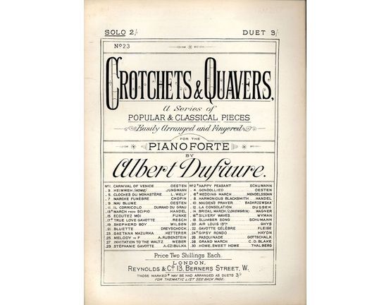 7940 | Gaetana Mazurka - Crotchets & Quavers Series No. 23 - For Piano Solo