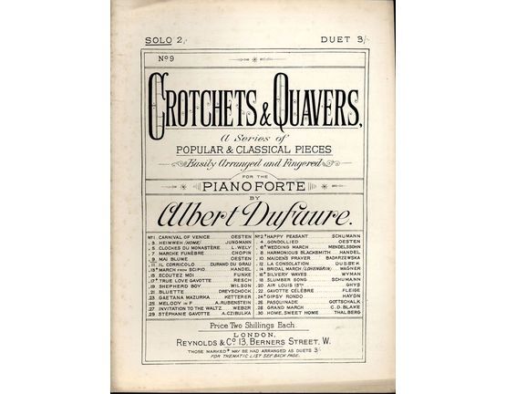 7940 | Mai Blume - For Piano Solo - Crotchets & Quavers Series No. 9