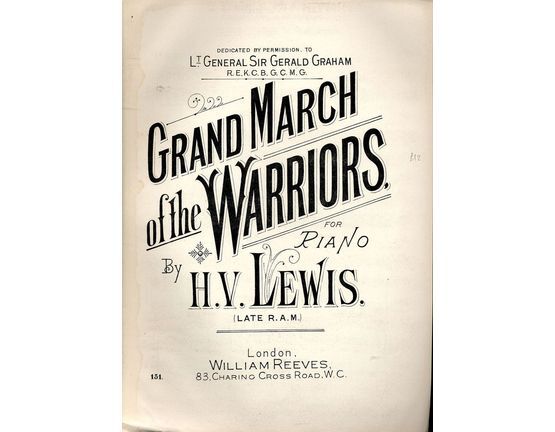 7942 | Grand March of the Warriors - For Piano